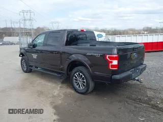 2018 Ford F-150 XL with VIN 1FTEW1EP8JFC97470, listed as a IAAI auction lot 41883205 with 73,888 mi miles. Bid and sale history available at carsss.com. Image 3.