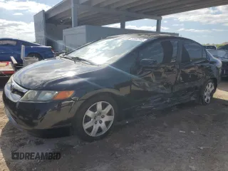 2008 Honda Civic LX z VIN 1HGFA16548L023373, wystawiony jako Copart lot #52052565 z przebiegiem 121 500 mil mil oraz Szkoda całkowita • Salvage title. Historia ofert i sprzedaży dostępna na DreamBid. Obrazek 1.