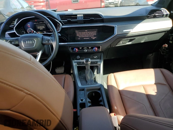 2020 Audi Q3 Premium Plus with VIN WA1BECF35L1017737, listed as a Copart auction lot 46367503 with 28,496 mi miles and . Bid and sale history available at DreamBid. Image 8.