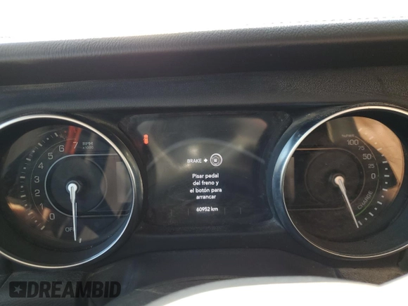 2023 Jeep Wrangler Sahara with VIN 1C4JJXP66PW642489, listed as a Copart auction lot 63671805 with Not provided miles and Clean title. Bid and sale history available at DreamBid. Image 9.