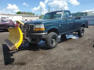 1995 Ford F-250 with VIN 2FTHF26H3SCA69853, listed as a Copart auction lot 55740675 with 97,749 mi miles and Clean title. Bid and sale history available at DreamBid. Image 1.