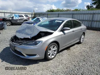 2015 Chrysler 200 Limited z VIN 1C3CCCAB4FN722433, wystawiony jako Copart lot #56233825 z przebiegiem 92 925 mil mil oraz Szkoda całkowita • Salvage title. Historia ofert i sprzedaży dostępna na DreamBid. Obrazek 1.
