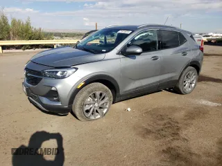 2023 Buick Encore GX Essence with VIN KL4MMGSL8PB056184, listed as a Copart auction lot 71814824 with 23,948 mi miles and Salvage title. Bid and sale history available at DreamBid. Image 1.