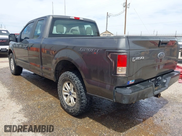 2017 Ford F-150 XL with VIN 1FTFX1EF7HKC36699, listed as a IAAI auction lot 42018011 with 181,221 mi miles. Bid and sale history available at carsss.com. Image 3.