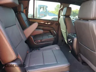 2023 GMC Yukon XL Denali with VIN 1GKS2JKL8PR328342, listed as a Copart auction lot 63427453 with 6,753 mi miles and Salvage Title. Bid and sale history available at carsss.com. Image 11.