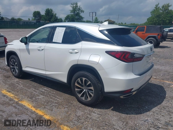2020 Lexus RX 350 with VIN 2T2HZMDA1LC250467, listed as a IAAI auction lot 42625414 with 52,170 mi miles and . Bid and sale history available at DreamBid. Image 3.