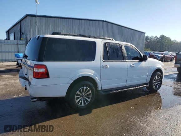 2017 Ford Expedition Max XLT with VIN 1FMJK1HT1HEA26412, listed as a Copart auction lot 48292205 with 114,966 mi miles and Salvage title. Bid and sale history available at DreamBid. Image 3.