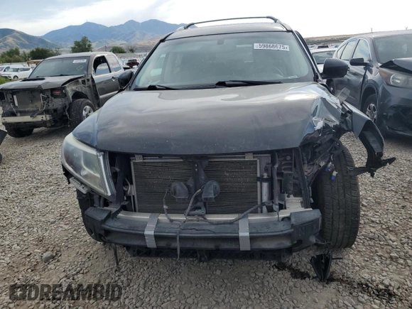 2015 Nissan Pathfinder SV with VIN 5N1AR2MM2FC664368, listed as a Copart auction lot 59868675 with 197,522 mi miles and Salvage title. Bid and sale history available at DreamBid. Image 5.