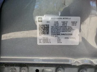 2022 GMC Acadia SLT with VIN 1GKKNMLS4NZ113326, listed as a Copart auction lot 84446524 with Not provided miles and Salvage title. Bid and sale history available at DreamBid. Image 14.