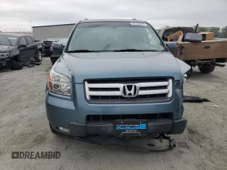 2008 Honda Pilot EX-L z VIN 5FNYF28558B007696, wystawiony jako Copart lot #56102065 z przebiegiem 56 442 mil mil oraz Szkoda całkowita • Salvage title. Historia ofert i sprzedaży dostępna na DreamBid. Obrazek 5.