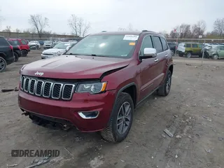 2018 Jeep Grand Cherokee Limited with VIN 1C4RJFBG8JC487711, listed as a IAAI auction lot 41966388 with 110,512 mi miles and . Bid and sale history available at DreamBid. Image 17.