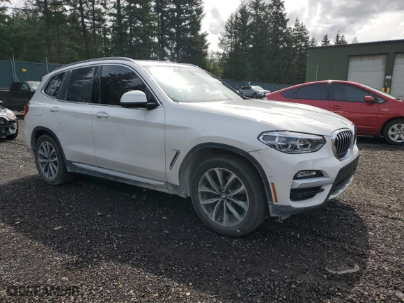 2018 BMW X3 xDrive30i with VIN 5UXTR9C58JLD74632, listed as a Copart auction lot 52580105 with 43,895 mi miles and Salvage Title. Bid and sale history available at carsss.com. Image 4.