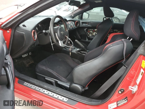 2016 Scion FR-S with VIN JF1ZNAA18G8704454, listed as a Copart auction lot 43899335 with 69,744 mi miles and Salvage Title. Bid and sale history available at carsss.com. Image 7.
