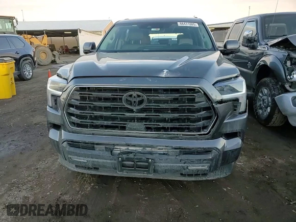 2023 Toyota Sequoia SR5 with VIN 7SVAAABA6PX016515, listed as a Copart auction lot 88431885 with 27,438 mi miles and Salvage Title. Bid and sale history available at carsss.com. Image 12.