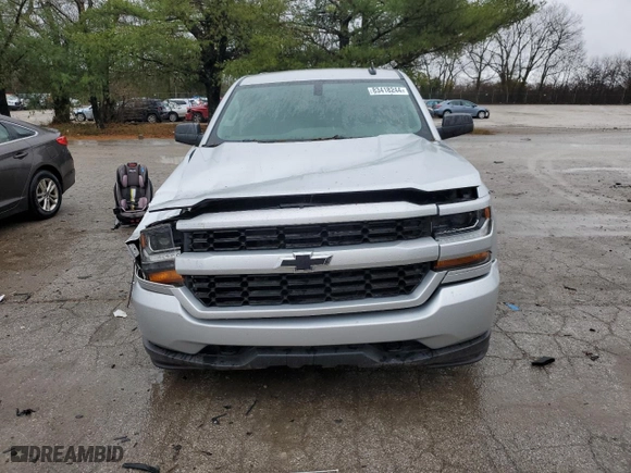 2019 Chevrolet Silverado 1500 LD Custom with VIN 2GCVKMEC0K1232082, listed as a Copart auction lot 83418244 with 0 mi miles and Salvage Title. Bid and sale history available at carsss.com. Image 5.