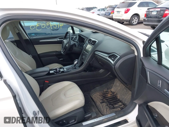 2015 Ford Fusion Titanium with VIN 3FA6P0D96FR192778, listed as a IAAI auction lot 41643030 with 141,805 mi miles. Bid and sale history available at carsss.com. Image 5.