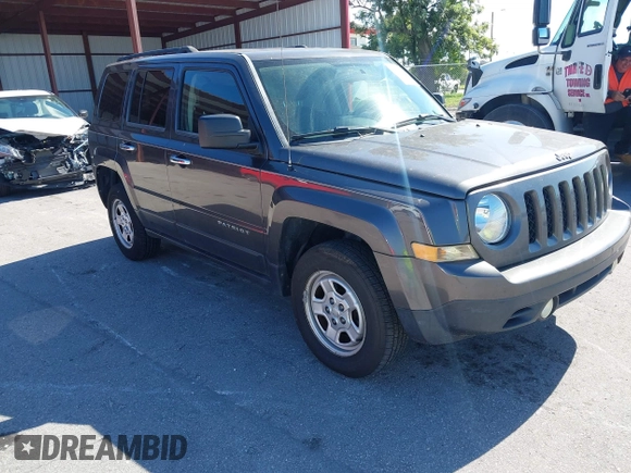 2014 Jeep Patriot Sport with VIN 1C4NJPBA5ED842849, listed as a IAAI auction lot 42530106 with 270,570 mi miles and . Bid and sale history available at DreamBid. Image 1.
