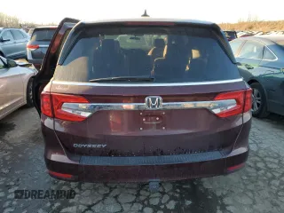 2019 Honda Odyssey EX with VIN 5FNRL6H52KB134725, listed as a Copart auction lot 42708325 with Not Provided miles and Salvage Title. Bid and sale history available at carsss.com. Image 6.