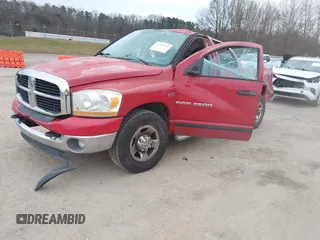 2006 Dodge Ram 2500 SLT with VIN 3D7KR28D16G114956, listed as a IAAI auction lot 41224761 with 285,195 mi miles. Bid and sale history available at carsss.com. Image 2.