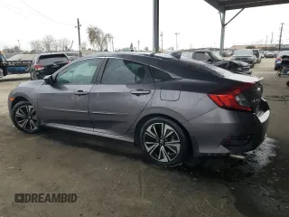 2017 Honda Civic EX-T with VIN 19XFC1E35HE025781, listed as a Copart auction lot 86447594 with Not Provided miles and Salvage Title. Bid and sale history available at DreamBid. Image 2.