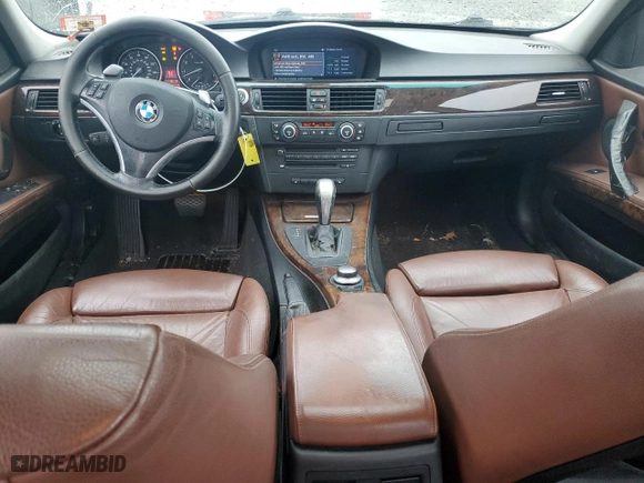 2008 BMW 3 Series 328xi with VIN WBAVC93558K039883, listed as a Copart auction lot 52003785 with 162,015 mi miles and Salvage Title. Bid and sale history available at carsss.com. Image 8.