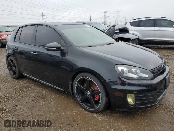 2010 Volkswagen Golf GTI with VIN WVWGV7AJ3AW236043, listed as a Copart auction lot 82016684 with 96,144 mi miles and Salvage title. Bid and sale history available at DreamBid. Image 4.