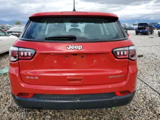 2020 Jeep Compass Sport с VIN 3C4NJDAB9LT137584, выставлен на аукционе Copart как лот 56947965 с пробегом 44 984 миль миль и Списание • Salvage title. История ставок и продаж доступна на DreamBid. Изображение 6.