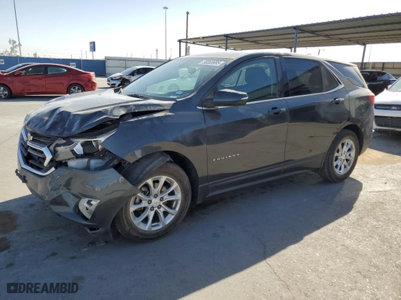 2018 Chevrolet Equinox LT with VIN 2GNAXJEV8J6243551, listed as a Copart auction lot 50069995 with 78,416 mi miles and Salvage Title. Bid and sale history available at carsss.com. Image 1.