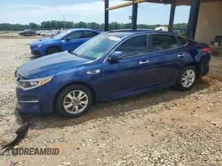 2018 Kia Optima LX with VIN 5XXGT4L37JG212252, listed as a Copart auction lot 56631865 with 93,678 mi miles and Salvage title. Bid and sale history available at DreamBid. Image 1.