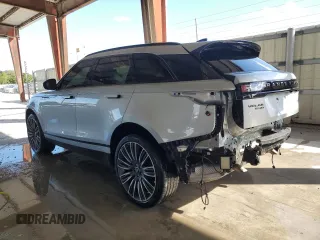 2020 Land Rover Range Rover Velar R-Dynamic S with VIN SALYK2EX8LA286590, listed as a Copart auction lot 41683304 with 43,801 mi miles. Bid and sale history available at carsss.com. Image 2.