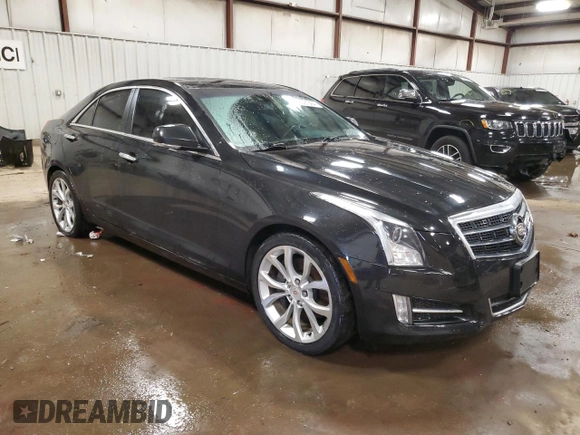 2013 Cadillac ATS Performance with VIN 1G6AC5SX5D0128603, listed as a Copart auction lot 82991364 with 94,498 mi miles and Clean Title. Bid and sale history available at carsss.com. Image 4.