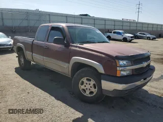 2003 Chevrolet Silverado 1500 LT with VIN 2GCEK19T431231883, listed as a Copart auction lot 51619915 with 272,343 mi miles and Salvage Title. Bid and sale history available at carsss.com. Image 4.