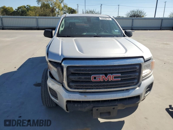 2020 GMC Canyon 2WD with VIN 1GTG5BEA2L1237021, listed as a Copart auction lot 76358214 with 77,815 mi miles and Salvage Title. Bid and sale history available at carsss.com. Image 5.
