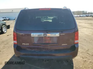 2011 Honda Pilot EX with VIN 5FNYF4H40BB080680, listed as a Copart auction lot 48696295 with 103,901 mi miles and Salvage Title. Bid and sale history available at carsss.com. Image 6.
