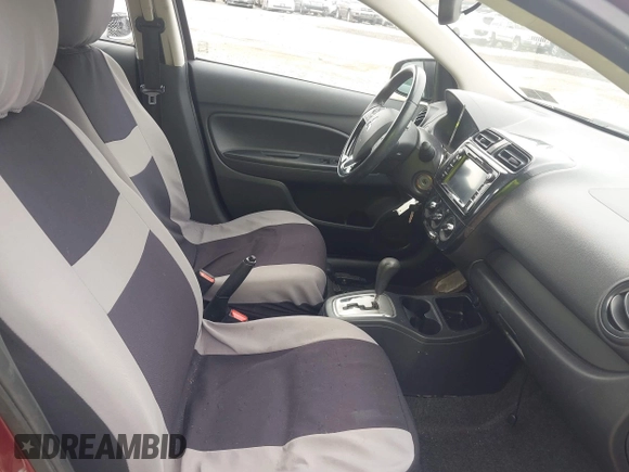 2017 Mitsubishi Mirage ES z VIN ML32F3FJ9HHF13291, wystawiony jako IAAI lot #42340317 z przebiegiem 82 956 mil mil oraz . Historia ofert i sprzedaży dostępna na DreamBid. Obrazek 5.