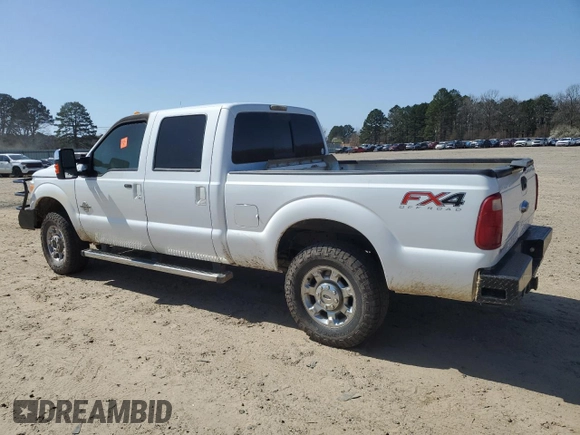 2016 Ford Super Duty F-250 SRW Lariat with VIN 1FT7W2BT4GEC69163, listed as a Copart auction lot 48790225 with Not Provided miles and Non Repairable. Bid and sale history available at carsss.com. Image 2.