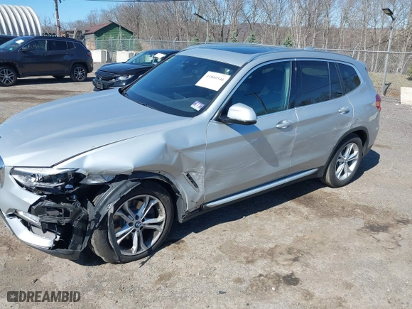 2018 BMW X3 xDrive30i with VIN 5UXTR9C59JLD68466, listed as a IAAI auction lot 41860546 with 49,192 mi miles. Bid and sale history available at carsss.com. Image 6.
