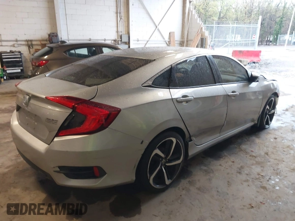 2016 Honda Civic Sedan EX with VIN 19XFC2F70GE005122, listed as a IAAI auction lot 41958869 with 110,903 mi miles. Bid and sale history available at carsss.com. Image 4.