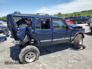 2001 Jeep Cherokee Sport z VIN 1J4FF48S71L555513, wystawiony jako Copart lot #55780315 z przebiegiem Nie podano mil oraz Szkoda całkowita • Salvage title. Historia ofert i sprzedaży dostępna na DreamBid. Obrazek 3.