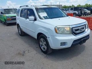 2009 Honda Pilot EX-L with VIN 5FNYF38579B024815, listed as a IAAI auction lot 42826536 with 301,709 mi miles and . Bid and sale history available at DreamBid. Image 1.