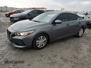 2020 Nissan Sentra S with VIN 3N1AB8BV2LY234238, listed as a Copart auction lot 50545425 with 99,977 mi miles and Salvage Title. Bid and sale history available at carsss.com. Image 1.