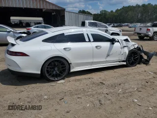 2021 Mercedes-Benz AMG GT 43 с VIN W1K7X5KB4MA041016, выставлен на аукционе Copart как лот 69304774 с пробегом 54 871 миль миль и Списание • Salvage title. История ставок и продаж доступна на DreamBid. Изображение 3.