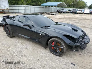 2016 Chevrolet Corvette 2LT with VIN 1G1YD2D7XG5117049, listed as a Copart auction lot 69628113 with 57,313 mi miles. Bid and sale history available at carsss.com. Image 4.