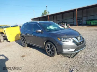 2017 Nissan Rogue S with VIN 5N1AT2MT1HC760987, listed as a IAAI auction lot 41774696 with 127,547 mi miles. Bid and sale history available at carsss.com. Image 1.