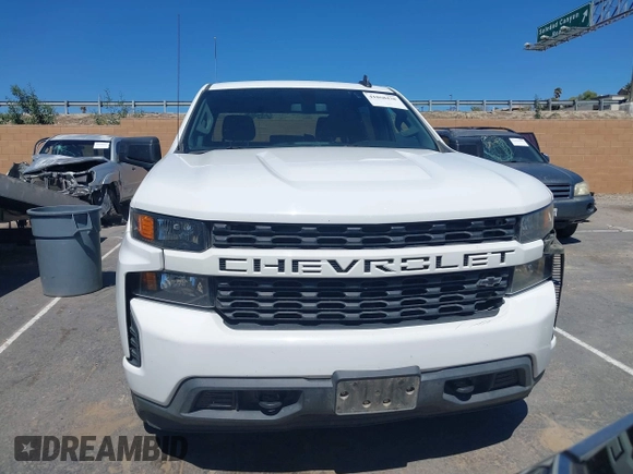 2020 Chevrolet Silverado 1500 Custom with VIN 1GCPWBEH1LZ296153, listed as a IAAI auction lot 41868438 with 115,232 mi miles. Bid and sale history available at carsss.com. Image 12.
