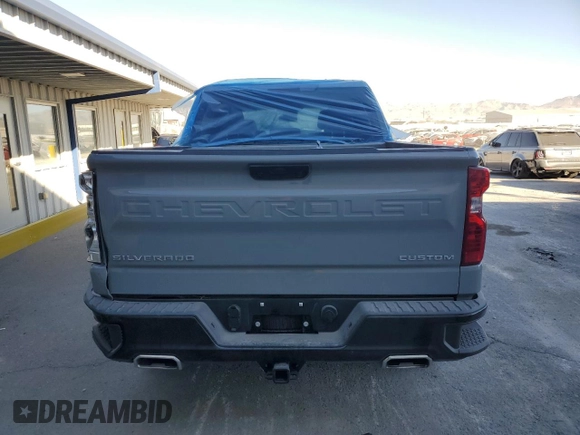 2024 Chevrolet Silverado 1500 Custom Trail Boss with VIN 3GCUDCED0RG322651, listed as a Copart auction lot 81002664 with 11,747 mi miles and Salvage Title. Bid and sale history available at carsss.com. Image 6.