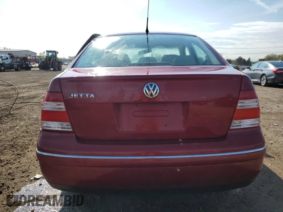 2004 Volkswagen Jetta GL with VIN 3VWRK69M34M076208, listed as a Copart auction lot 55482885 with 50,752 mi miles and Salvage title. Bid and sale history available at DreamBid. Image 6.