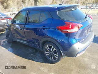 2020 Nissan Kicks SR with VIN 3N1CP5DV7LL535557, listed as a IAAI auction lot 41384085 with 47,147 mi miles. Bid and sale history available at carsss.com. Image 3.