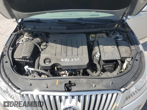 2012 Buick LaCrosse Touring with VIN 1G4GJ5E39CF250328, listed as a Copart auction lot 56873415 with 118,664 mi miles and Salvage title. Bid and sale history available at DreamBid. Image 11.