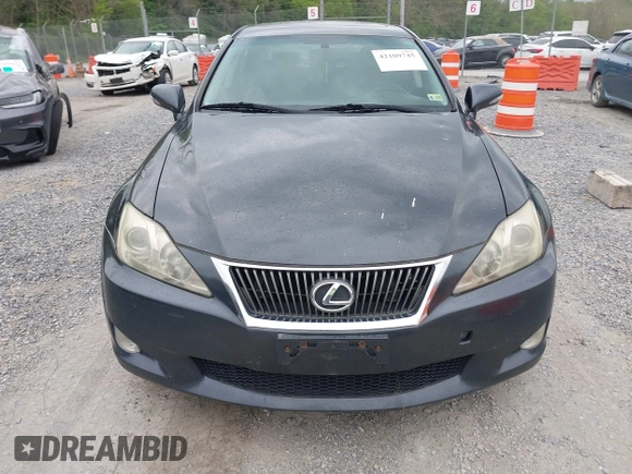 2010 Lexus IS 250 with VIN JTHBF5C27A5120477, listed as a IAAI auction lot 42109745 with 235,585 mi miles. Bid and sale history available at carsss.com. Image 12.
